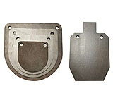 Image of Spartan Armor Systems 3/8 inch AR500 Ipsc, D-Shaped Gong Package