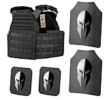Image of Spartan Armor Systems Omega AR500 Body Armor And Sentinel Plate Carrier Package