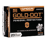 Speer Gold Dot .40 S&amp;W 180 Grain Gold Dot Hollow Point Centerfire Pistol Ammunition