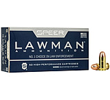 Speer Lawman CleanFire Training .45 ACP 230 Grain Total Metal Jacket Centerfire Pistol Ammo, 50 Rounds, 53885