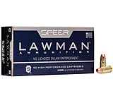 Speer Lawman CleanFire Training .357 SIG 125 Grain Total Metal Jacket Centerfire Pistol Ammunition