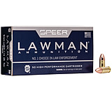 Image of Speer Lawman Training 9 mm Luger 115 Grain Total Metal Jacket Centerfire Pistol Ammunition