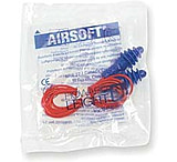 Image of Sperian Personal Protective Equipment Earplugs Reusable W/CORD PK100 DPAS-30R, Case of 10 / Pack of 100