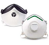 Image of Honeywell SAF-T-FIT N1125OV Organic Vapor N95 Respirator w/ Boomerang Nose Seal and Exhale Valve, Box of 10