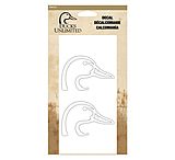 Image of SPG International Ducks Unlimited Duckhead Decal 2-pack 6" White