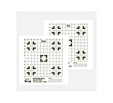 Image of Sport Ridge PRECISION RIFLE SIGHT-IN TARGET MOA &amp; MIL - 16 X 16, 25 PK 0631AD30