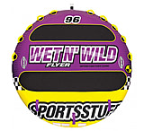 Image of Sportsstuff Wet-N-Wild Flyer Inflatable Quadruple Rider Deck Tube