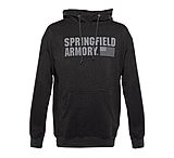 Image of Springfield Armory GEP1663XL Springfield Flag Logo Men's Sweatshirt Charcoal Gra