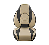 Image of Springfield Marine 1041684-1 Deluxe Fish Pro High Back Seat Charcoal/Tan