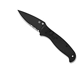 Image of Spyderco Autonomy 2 All Black 3.5in Automatic Folding Knives