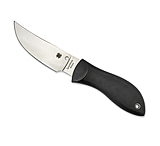 Image of Spyderco Bill Moran Fixed Blade Knife - 8.06in OAL, Black FRN Handle, Fine Edge
