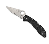 Image of Spyderco Delica Lightweight Thin Blue Line Folding Knife