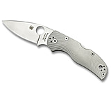 Image of Spyderco Native5 Fluted Titanium ClipIt Fine Edge Blade 7in Folding Knife