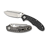 Image of Spyderco Schempp Tuff Folding Knife - Black, G-10, PlainEdge, 8.85" Overall
