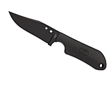 Image of Spyderco Street Beat Lightweight Black Blade Plain Edge Fixed Blade Knife