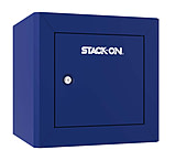 Image of Stack-On Compact Welded-Steel Pistol, Ammo Cabinet With Foam-Padded Bottom