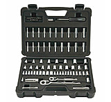 Image of Stanley Tools 85 Pc 1/4in and 3/8in Drive Mechanics Tool Set