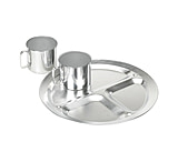 Image of Stansport Aluminum Mess Plate - 3 Compartment
