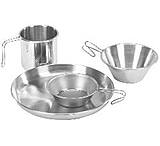 Image of Stansport Klondike Stainless Steel Camping Cookwear