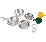 Image of Stansport 2 Man Polished Aluminum Mess Kit
