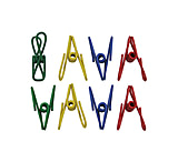 Image of Stansport Plastic Coated Clothes Clips
