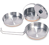 Image of Stansport Stainless Steel Mess Kit