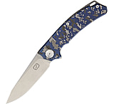 Image of Stedemon ZKC C01 Framelock Digital Blue Folding Knife