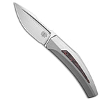 Image of Steel Addiction Knives Steel Addiction Small Krypton Frame Lock Knife Ti/ Dark Matter CF 3.1 Satin 6B6ADA19