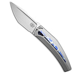 Image of Steel Addiction Knives Tashi Bharucha + Lee Williams Large Krypton Knife Ti/Timascus 3.6 Satin A30CCB81