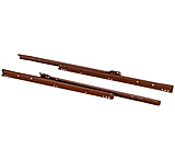 Image of Steelex 1Euro-style Self-Closing Drawer Slides, Brown