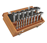Image of Steelex 16 pc. Forstner Hex Shank Bit Set