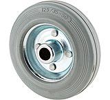 Image of Steelex Rubber Tire w/Roller Bearhing Hub