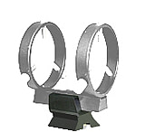 Image of Stellarvue S Base Dovetail Foot &amp; Shoe - used on R50S and R80S ring system