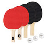 Image of STIGA Classic 4-Player Table Tennis Racket Set