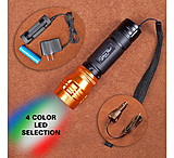 Image of Stone River Gear Adjustable Focusing 4 Color Rechargeable LED Flashlight