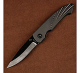 Image of Stone River Gear Ceramic Folding Knife with Titanium Coated Aluminum Handle