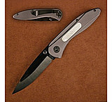 Image of Stone River Gear 3.25in Ceramic Folding Knife w/ Titanium Coated Handle