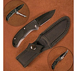 Image of Stone River Gear Ceramic Hunting Knife w/ Retractable Blade Protector &amp; Nylon Sheath