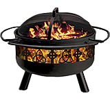 Image of Stone River Gear Solid-Steel Fire Pit Grill Combo