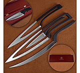 Image of Stone River Gear New Age 4pc Kitchen Cutlery Set w/ Storage Box
