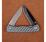 Image of Stone River Gear Two Blade Folding Knife Ceramic and Steel Blade