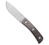 Image of StraightLine EDC Buster Fixed Blade Brown Burlap Micarta 2.75 SW BS-BB E23A4509
