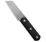 Image of StraightLine EDC Erny Fixed Blade Knife Black PVD Titanium 2.7 Satin ER-TBK 5CE441C2