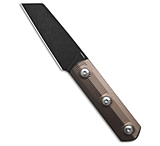 Image of StraightLine EDC Erny Fixed Blade Knife Bronze-Anodized Ti 2.7 Black SW 8FD59132