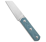 Image of StraightLine EDC Erny Fixed Blade Knife Denim Canvas Micarta 2.7 SW ER-DC ABD8ACB0