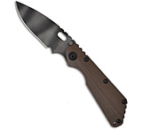 Image of Strider Knives Strider SMF-CC Coyote Brown G-10 Folding Knife 3.9 Tiger Stripe Plain BDF097B5