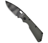 Image of Strider Knives Strider SMF Green G-10 Folding Knife 3.9 Tiger Stripe 04AC1D07