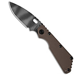 Image of Strider Knives Strider SMF Knife Coyote Brown G-10/Flame Ti 3.9 Tiger Stripe 41AD92CD