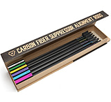 Strike Industries Carbon Fiber Suppressor Alignment Rods, Black, One Size, SI-SEND-IT-STICKS