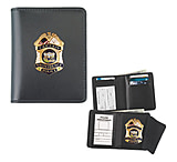 Image of Strong Leather Deluxe Hidden Badge Wallet For Your Challenge Coin